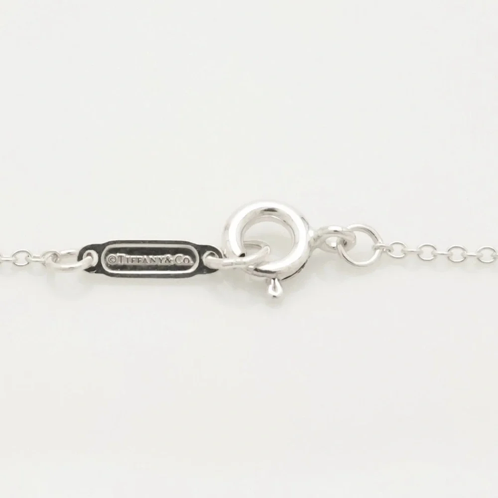 Authenticated Tiffany & Co. Return to Tiffany Heart Tag Key Necklace Pendant 18” - Picture 9 of 13